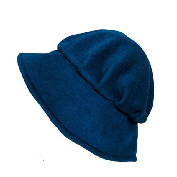 caps & hats hat children chic windnet red wool pleated autumn and winter fisherman versatile street thickened dome basin, Yellow
